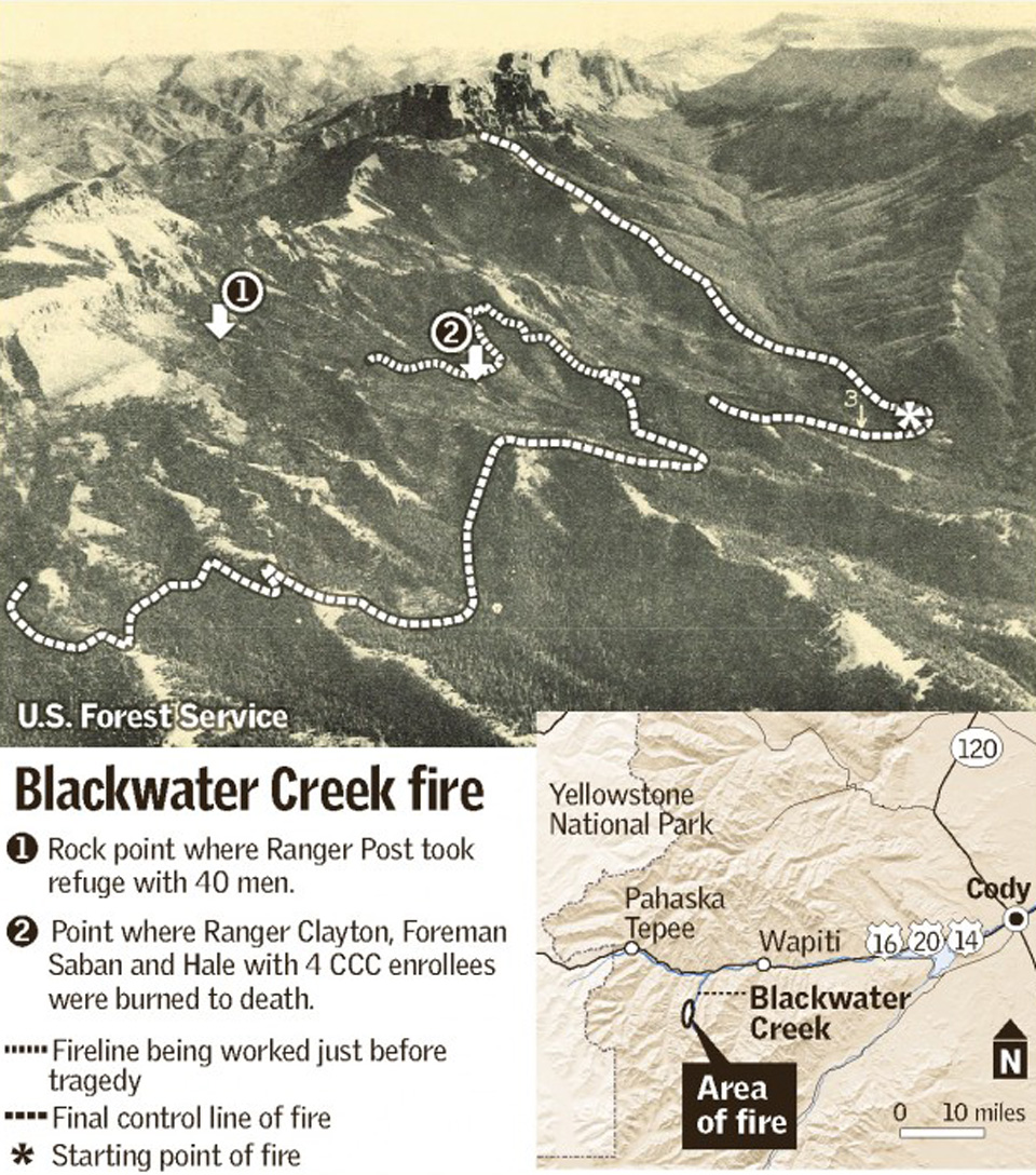 The Blackwater Fire Map